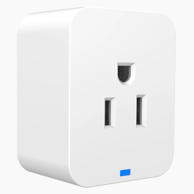Штепсельная вилка США мини белая умная розетка 10a Wifi штепсельная переключатель