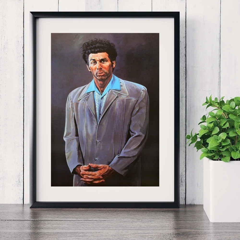 

Seinfeld Kramer Portrait Artwork Canvas Art Print Painting Poster Wall Pictures For Living Room Decorative Home Decor No Frame