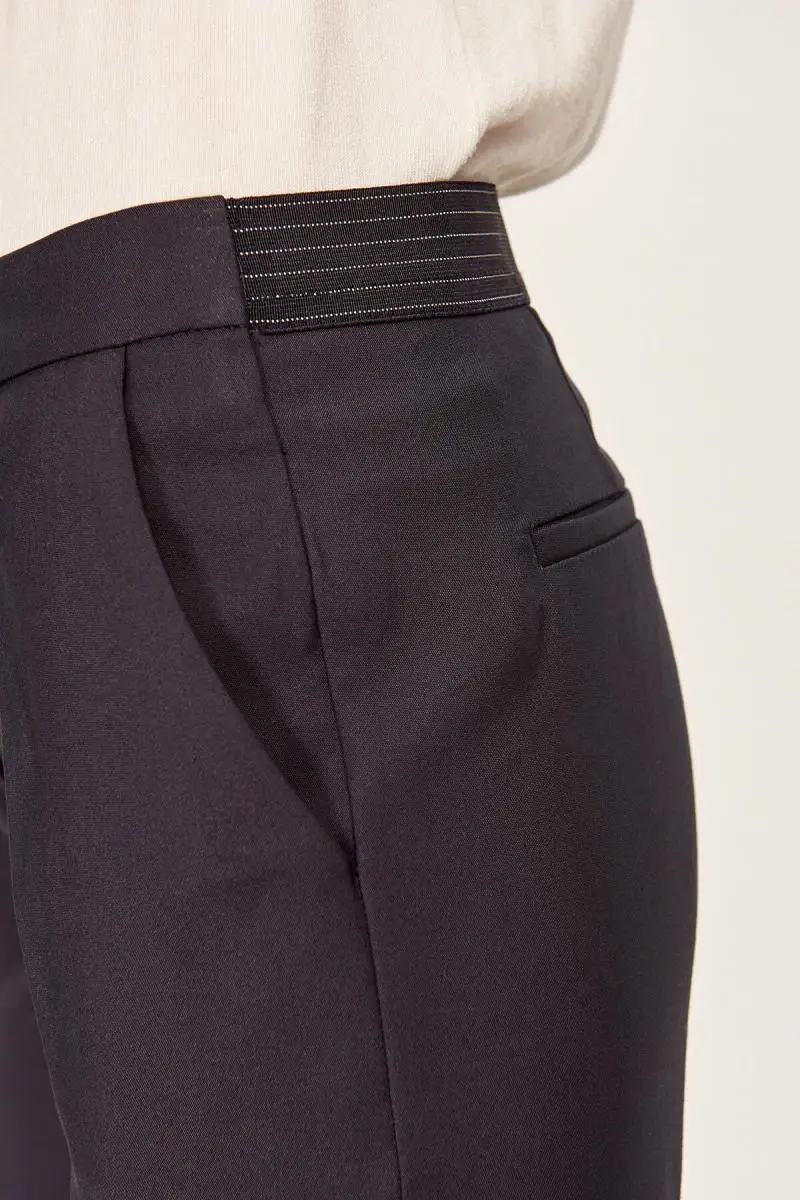 Trendyol Navy Beli Wheel Pants TOFAW19TR0034|Брюки| |