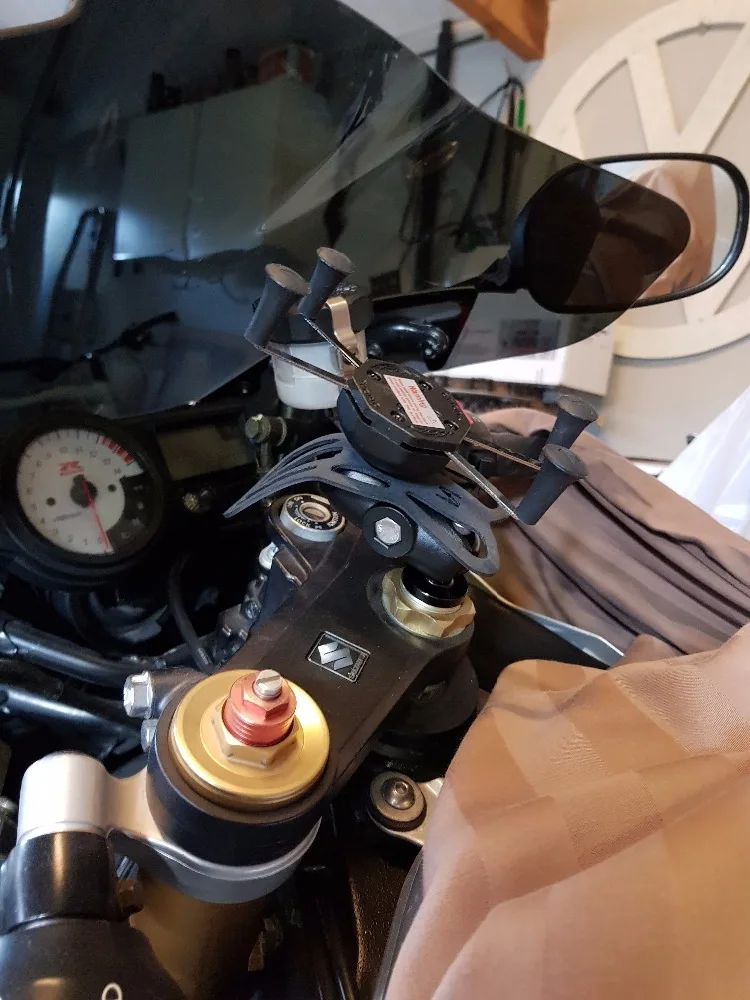 X Grip держатель телефона для HONDA VFR 800F 14 15 CBR600RR CBR600F4i мотоцикла GPS навигации