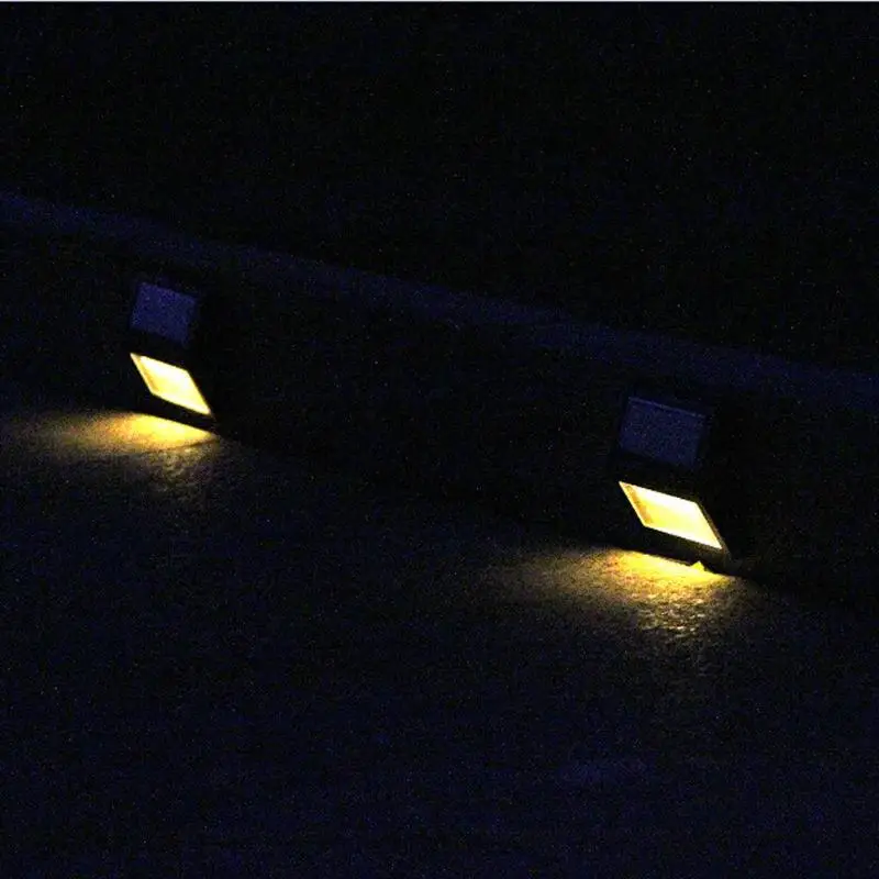 6 LED наружный светодиодный солнечный свет настенный светильник Солнечный