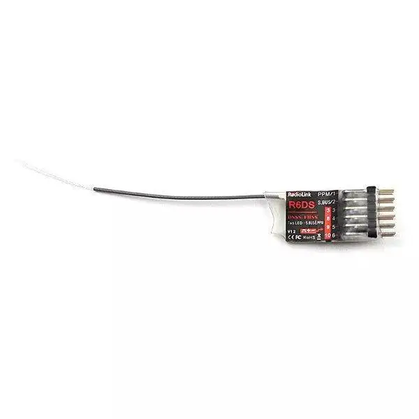 LeadingStar Radiolink R6DS 2 4G 6CH PPM PWM SBUS выходной приемник совместимый с передатчиком AT9