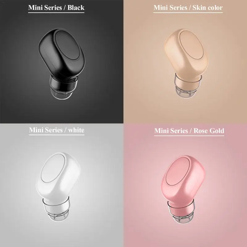 Мини Bluetooth беспроводные наушники невидимые в ушах гарнитура с магнитным USB