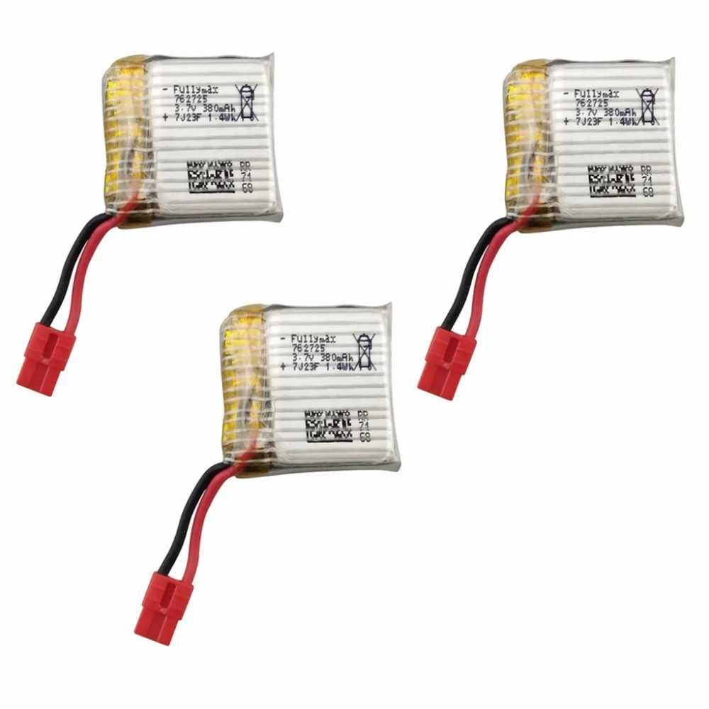 3 шт./лот 7 в 380 мАч аккумулятор для квадрокоптера Syma X21 X21W X26 запасные части