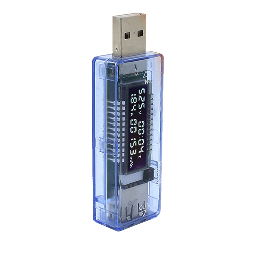 Новый USB Рестер ЖК дисплей ток измеритель напряжения мощности Ёмкость монитор