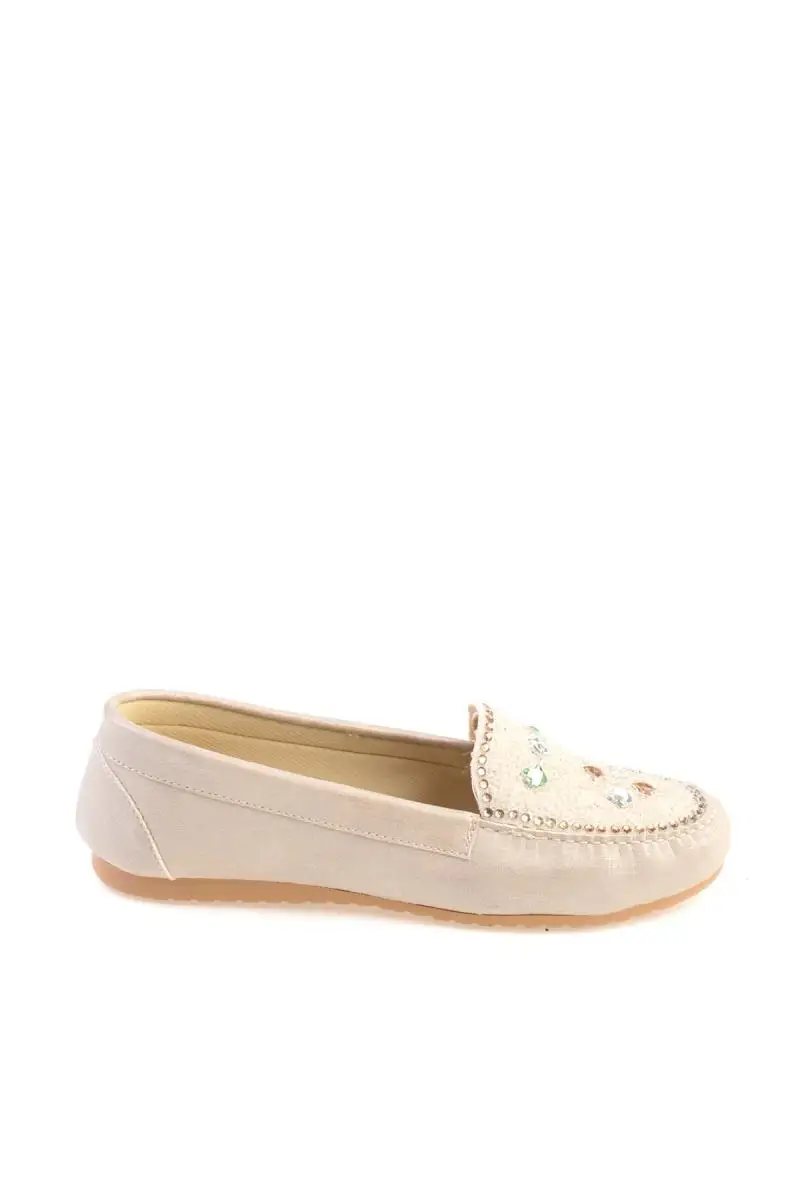 Женские лоферы Bambi Mink F0331007009|Обувь без каблука| |