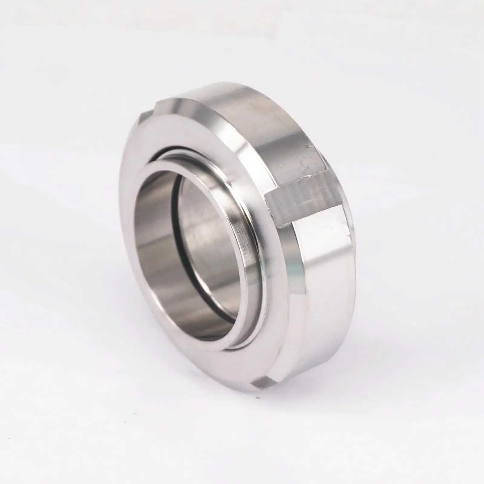 45mm Pipe OD 304 Stainless Steel Sanitary T-ThreadWeld On Socket Union Set Homebrew 229 PSI Hygiene Grade | Обустройство дома