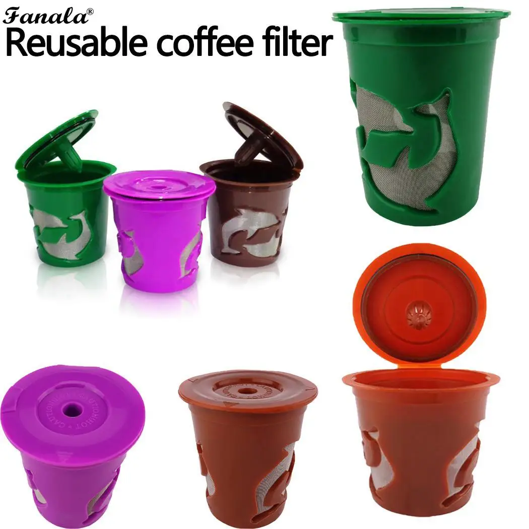 Капсульная коробка для кофе многоразовая Замена совместима с KEURIG 2 0 и 1 серий