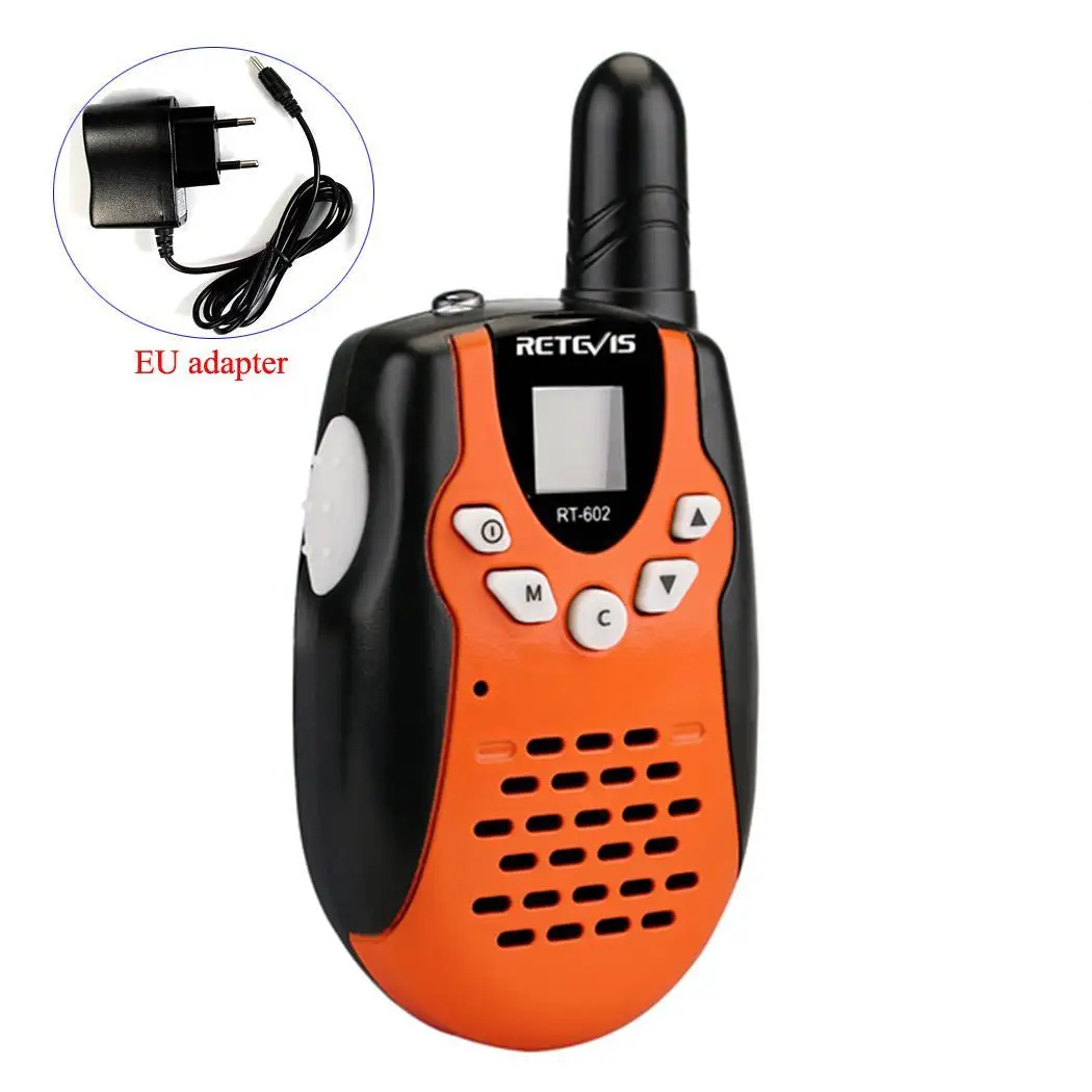 2 шт. детская рация для детей Retevis RT602 0 5 Вт PMR PMR446 FRS PTT VOX фонарик аккумуляторная