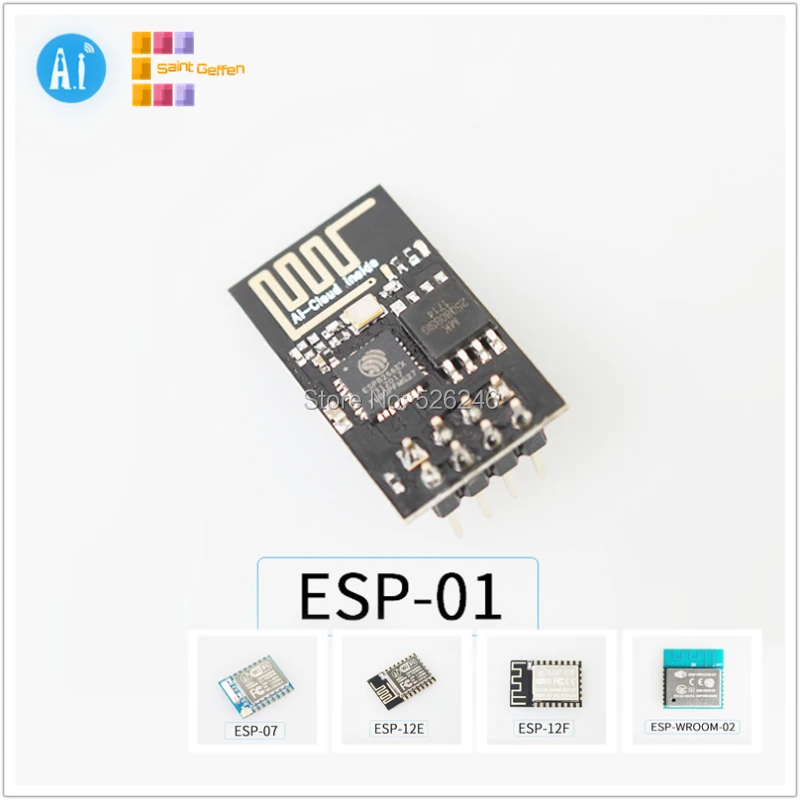 AIoT module ESP8266 serial to WiFi Беспроводная Прозрачная передача/07/12E/12F/ESP 01|Соединители| |