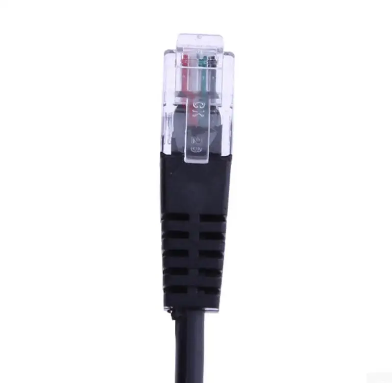 

TelePhone Adapter 3.5mm to RJ9 Convertor Cable PC Computer Headset to Telephone Headset Headphones Earphone 3.5mm RJ 9 Crystal