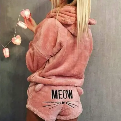 Хит продаж женская теплая ночная рубашка из кораллового бархата на осень и зиму