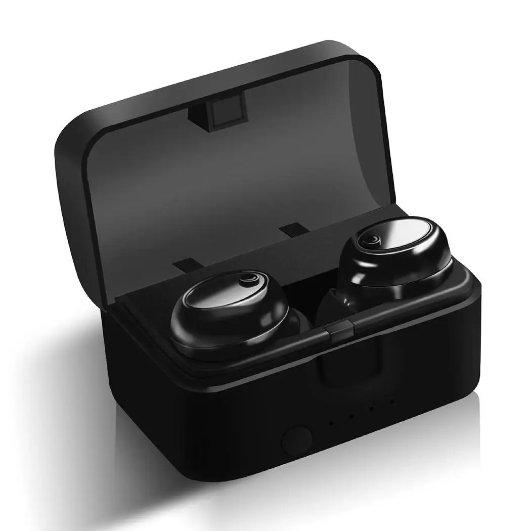 Стерео наушники вкладыши Handsfree Bluetooth спортивный комплект беспроводная 55 мАч