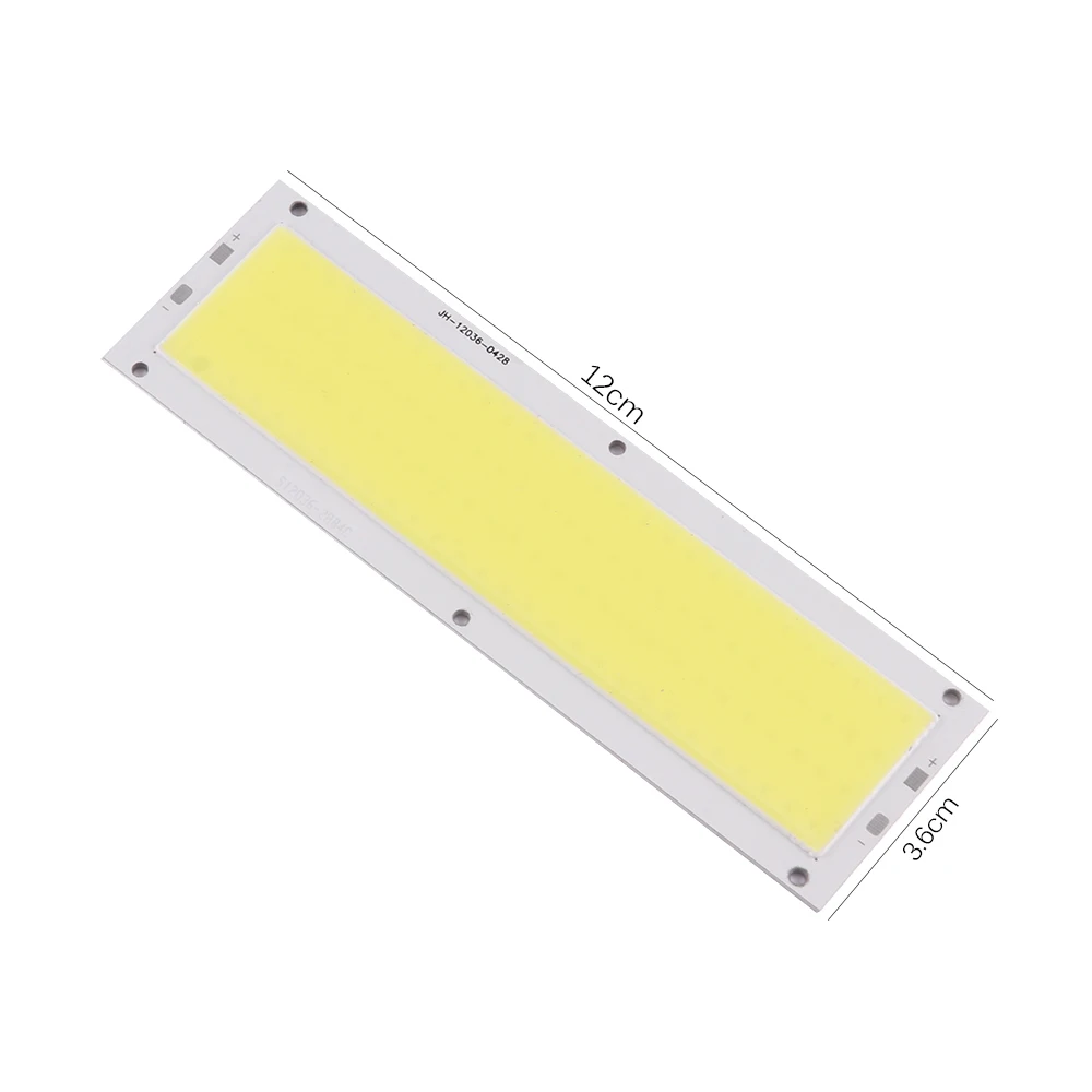 Vingtank 12*3 6 см 20 Вт COB светодиодные чипы лампа фитиль светильник теплый белый