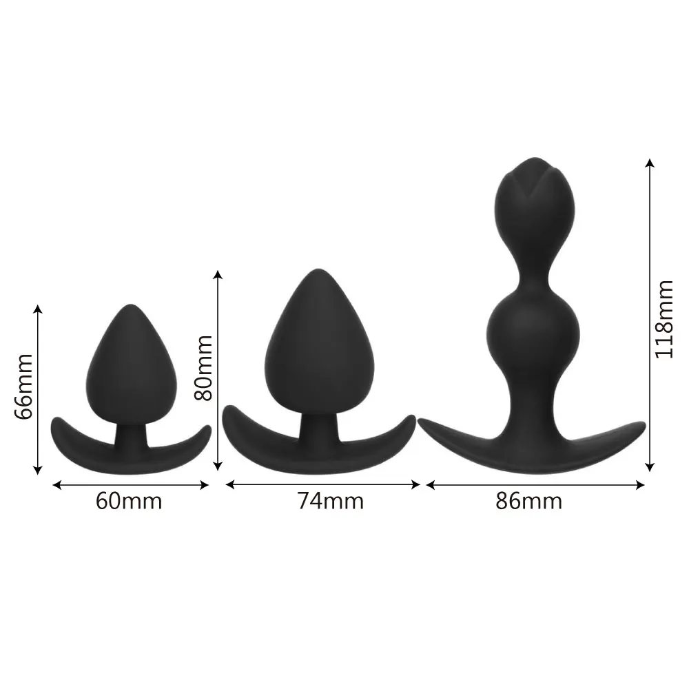 OLO Anal Plug Butt Beads for Beginner Erotic Prostate Massager Sex Toys Women Men G-spot Massage | Красота и здоровье