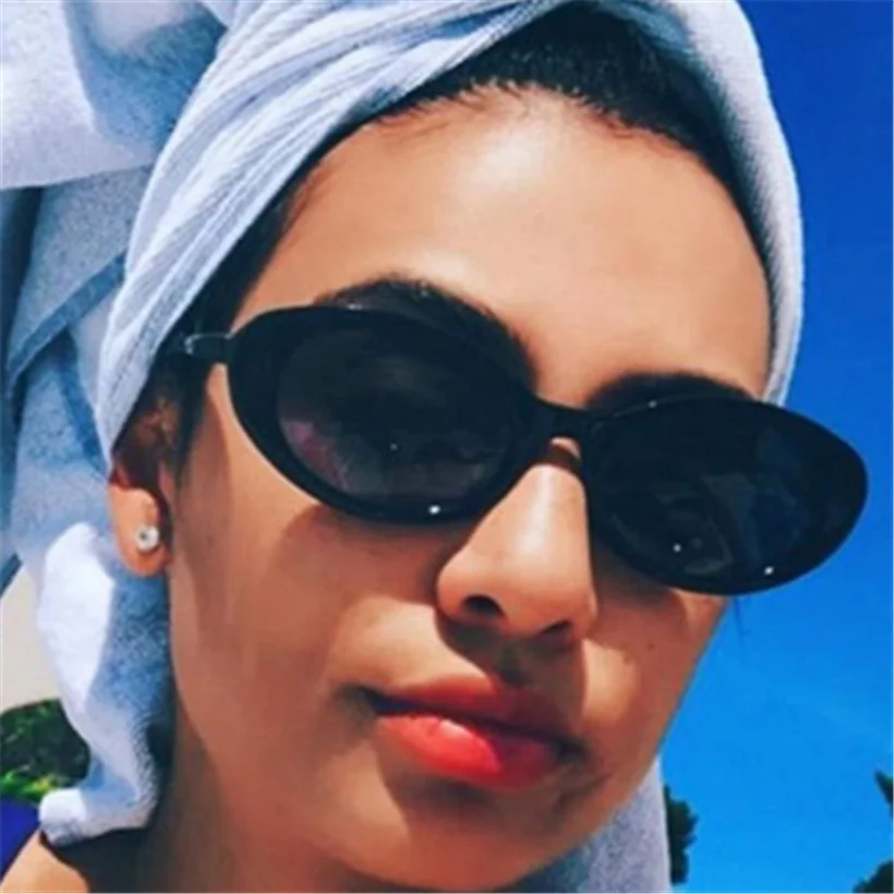 Солнцезащитные очки кошачий глаз женские винтажные Роскошные брендовые
