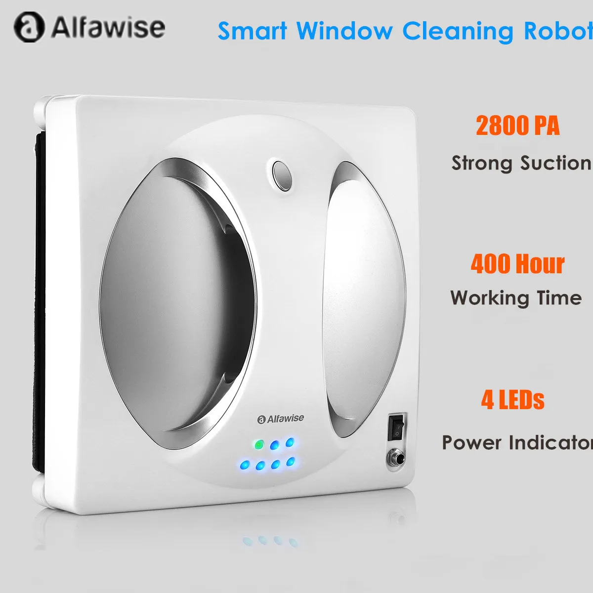 Alfawise WS 960 умный робот пылесос автоматическая машина для чистки окон 2800 PA сильный