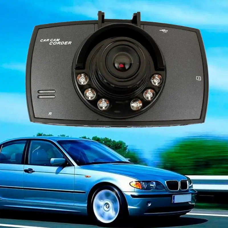 Автомобильный видеорегистратор Full HD 1080P 120 градусов для автомобилей с ночным