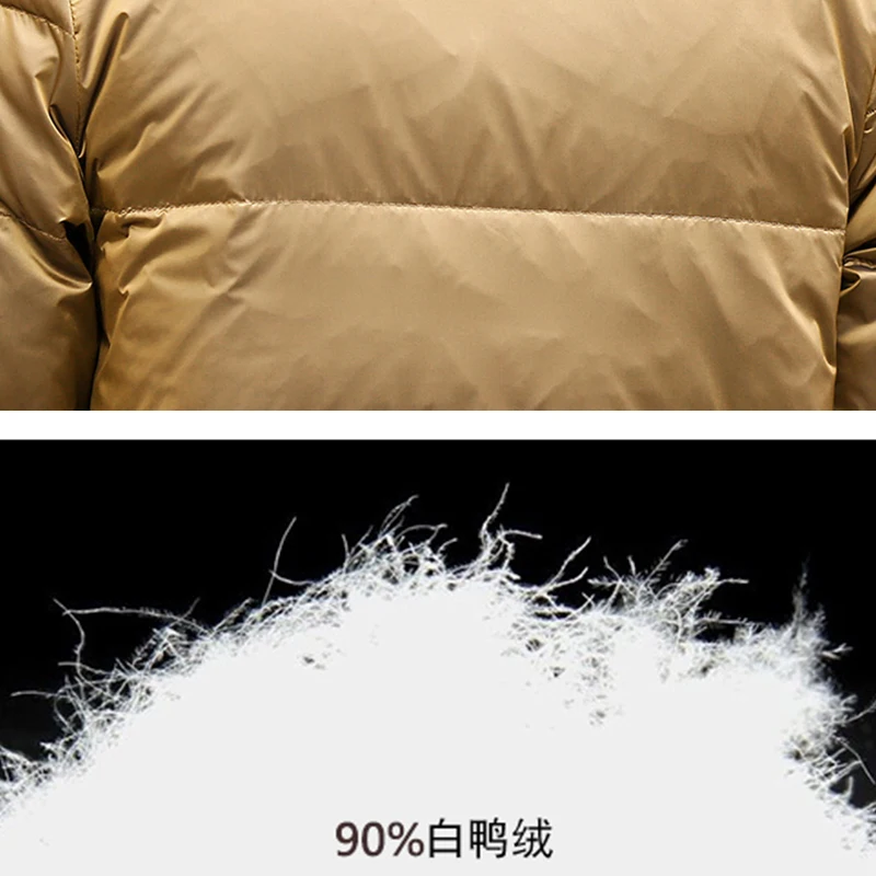 2018 Winter New Plus size Long down jacket Women Fashion Two sides can wear Loose white duck down coat female parka  lj313