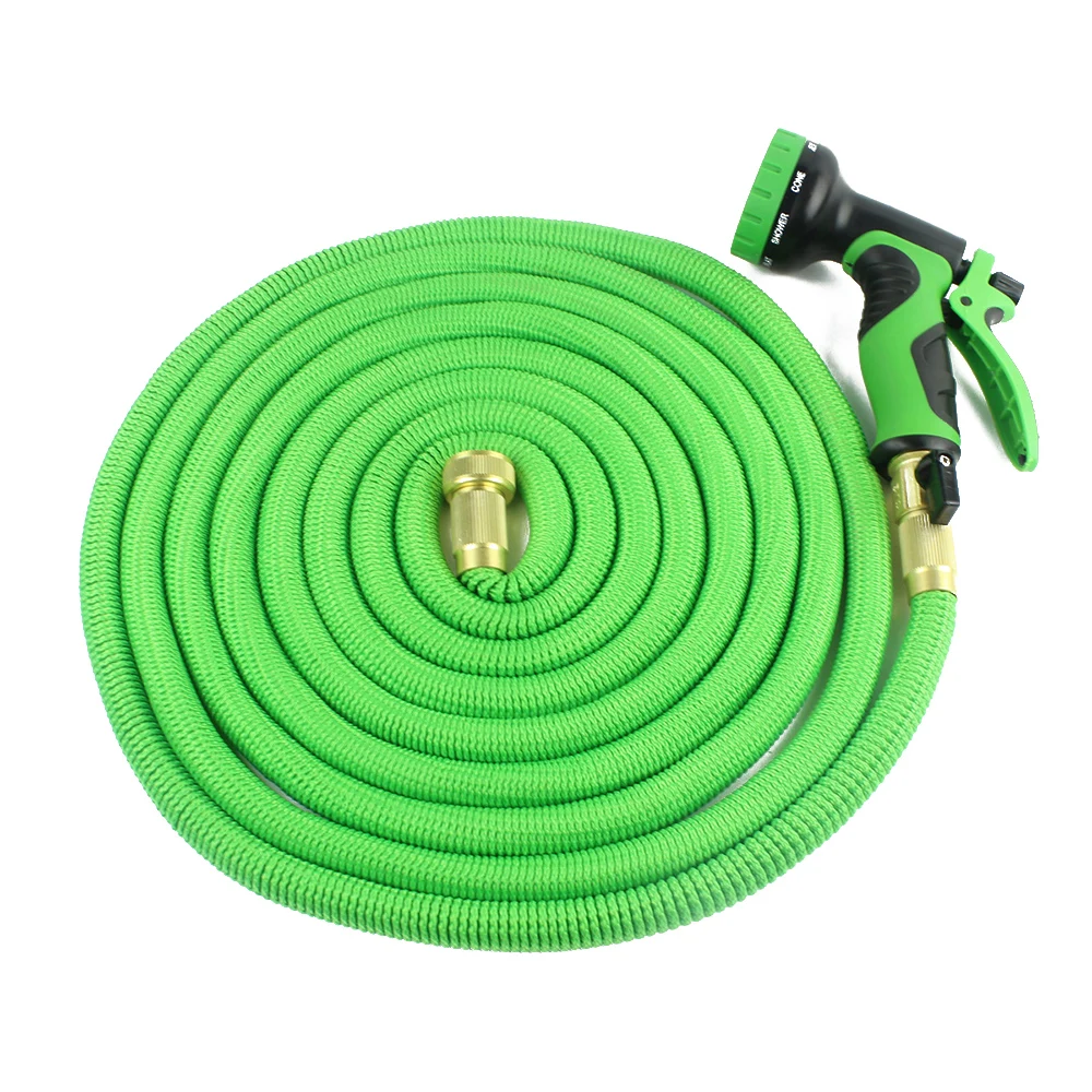 Новый хит продаж 25FT-100FT удлиняемый садовый шланг Magic гибкий для воды труба спрей
