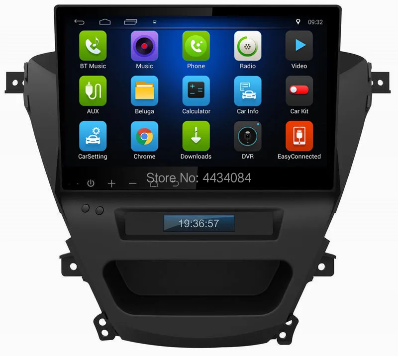Ouchuangbo аудио Android 9 0 радио головное устройство для Hyundai Avante 2012 2014 Поддержка 4 Core