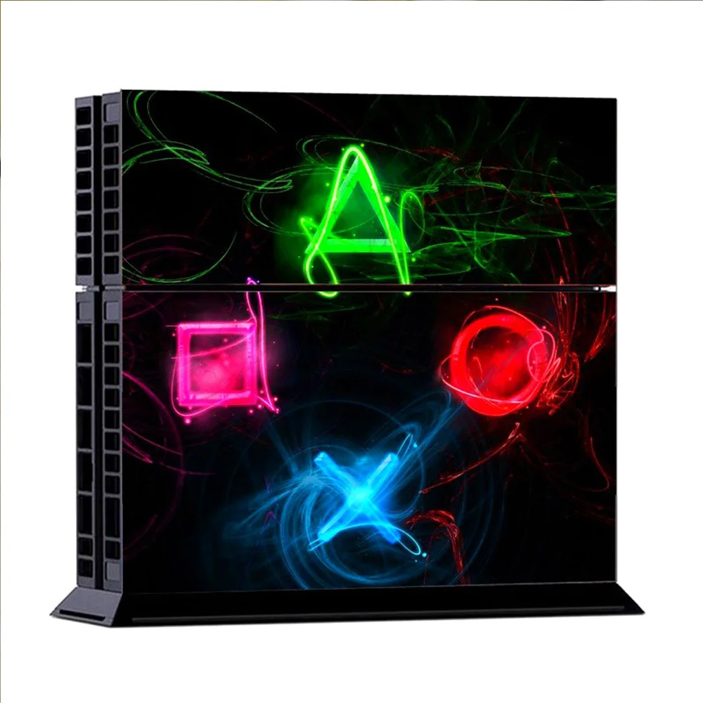 POWKIDDY стильная наклейка для всего тела на кожу чехол PS4 Playstation консоль и 2