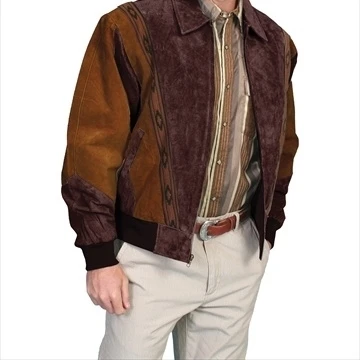 Scully 62-197-L мужская кожаная одежда Rodeo Boar замшевая куртка кафе коричнево-шоколадная