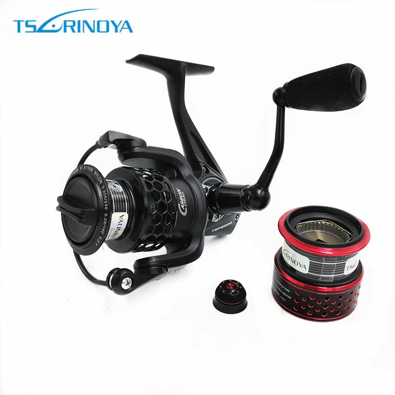 Спиннинговая катушка TSURINOYA SPIRIT TSP2000 12 шарикоподшипников передаточное число 5 2: 1