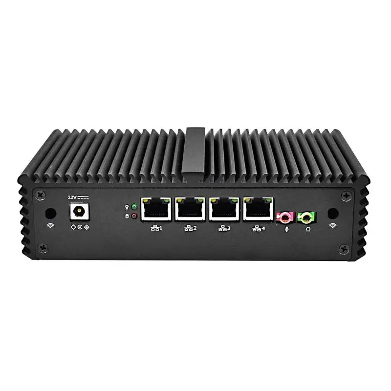 Mini PC 4 LAN Ports Router I3 I7 I5-4200U 1.6Ghz Dual Core Firewall US Plug | Компьютеры и офис