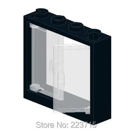 * Рамка 1x4x3 + стекло G793 10 шт. Сделай Сам просвечивающий блок кирпич часть № 60614 60594