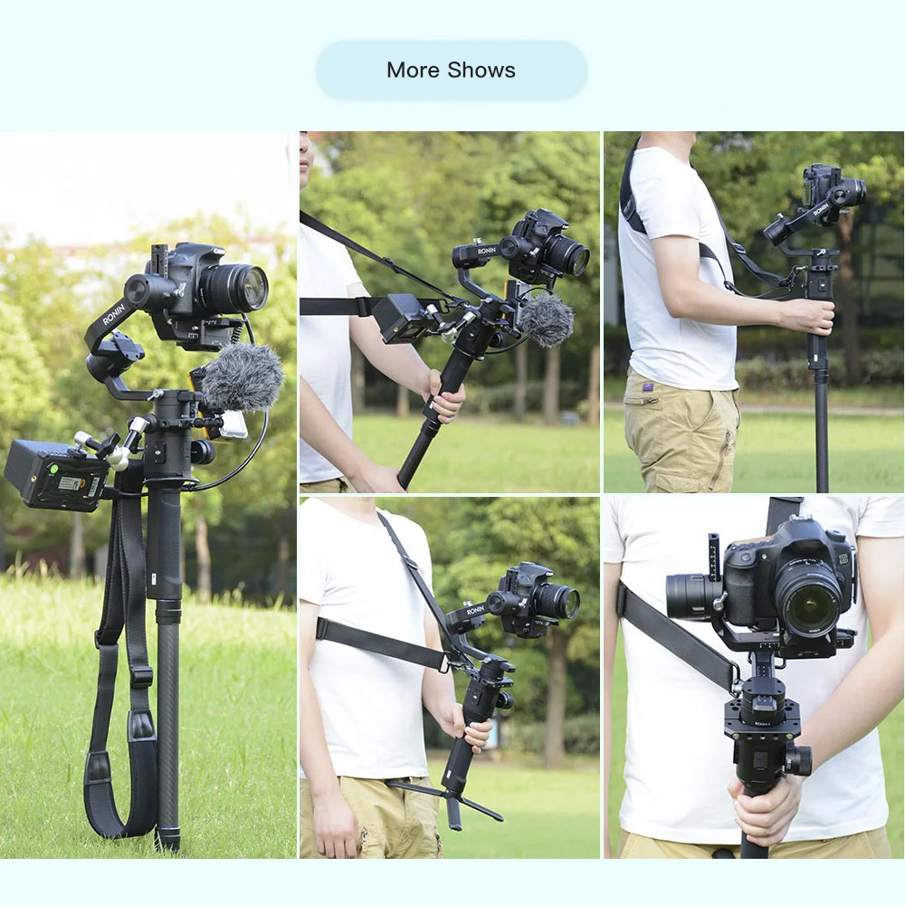DF DIGITALFOTO паук Монтажная пластина зажим + весовой ремень для Ronin S Zhiyun Crane 2 3 оси Gimbal
