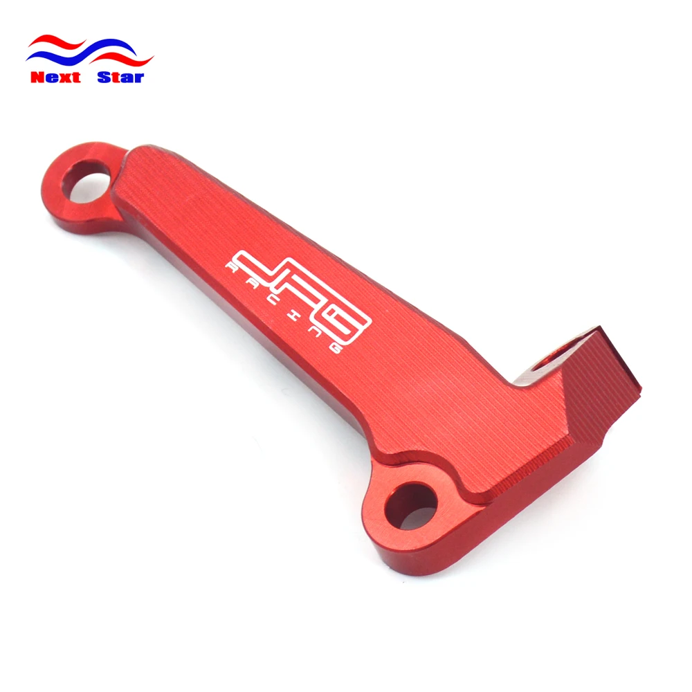 Мотоцикл CNC красный кабель сцепления Кронштейн для HONDA CRF250R CRF 250R 2014 2015 2016 2017