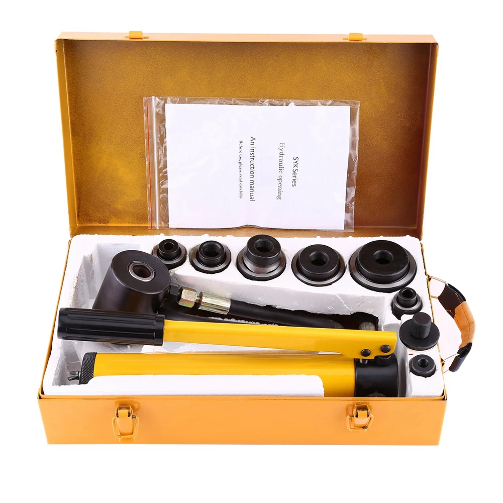 Ручной гидравлический Круглый Дырокол комплект Металлообработка ручной