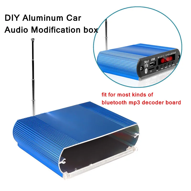 Автомобильный декодер 5 В 12 в сделай сам модификация аудио Bluetooth радио mp3 плеер