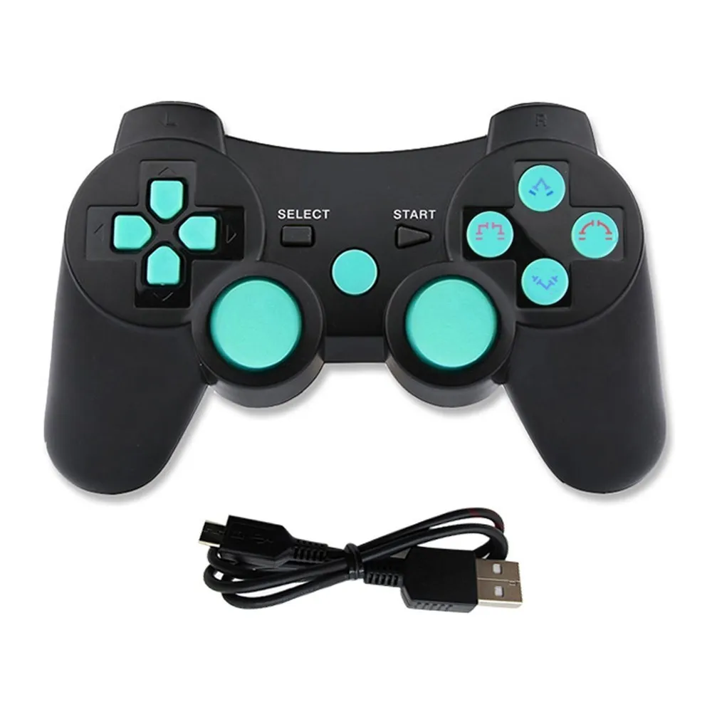 2 шт./упаковка беспроводной игровой Bluetooth джойстик для PS3|Геймпады| |