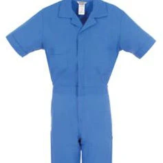 Berne Apparel P700BLR440 большой обычный поплин короткий Спецодежда с рукавами-синий | Мать