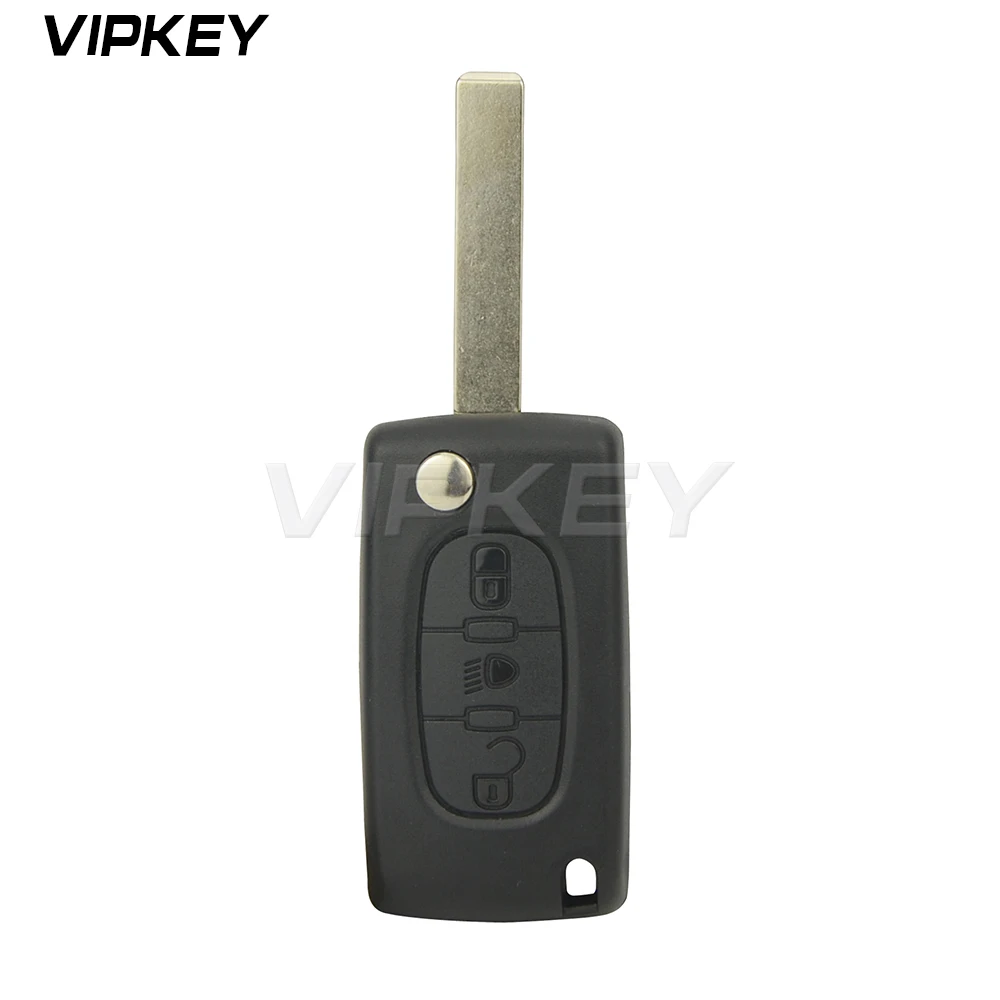 Remotekey CE0536 FSK 3 кнопки HU83 434 МГц PCF7961 Автомобильный Дистанционный ключ для CITROEN C2 C3 C4 C5