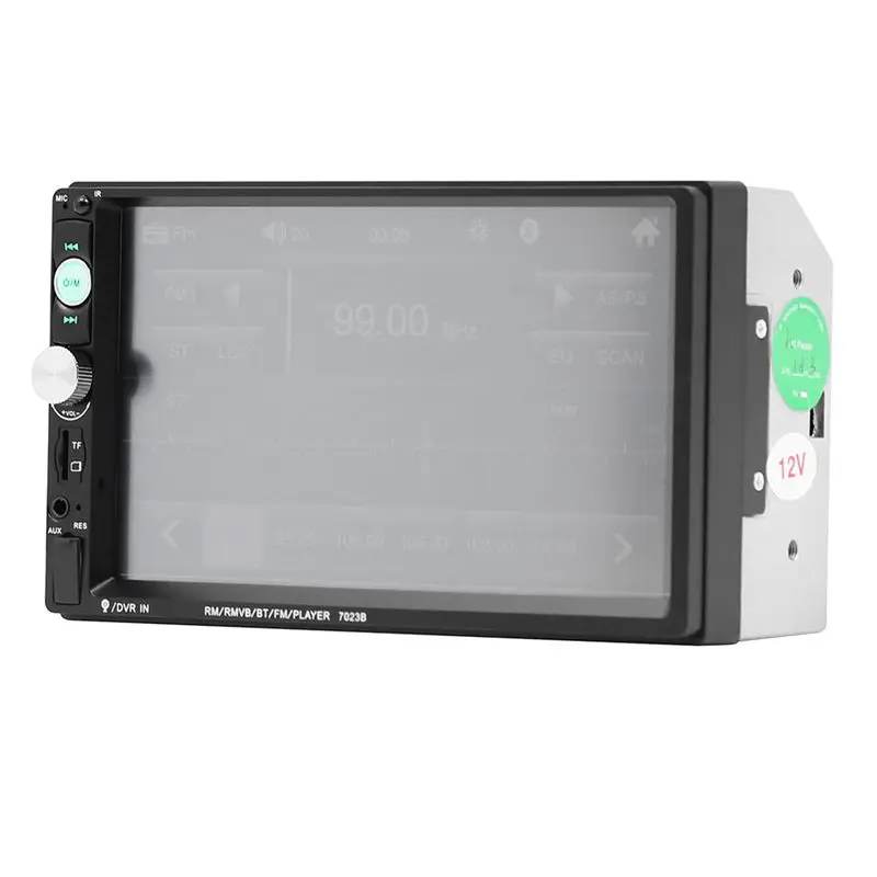 7023B 2 Din мультимедийный аудио плеер стерео радио 7 дюймов сенсорный экран HD MP4
