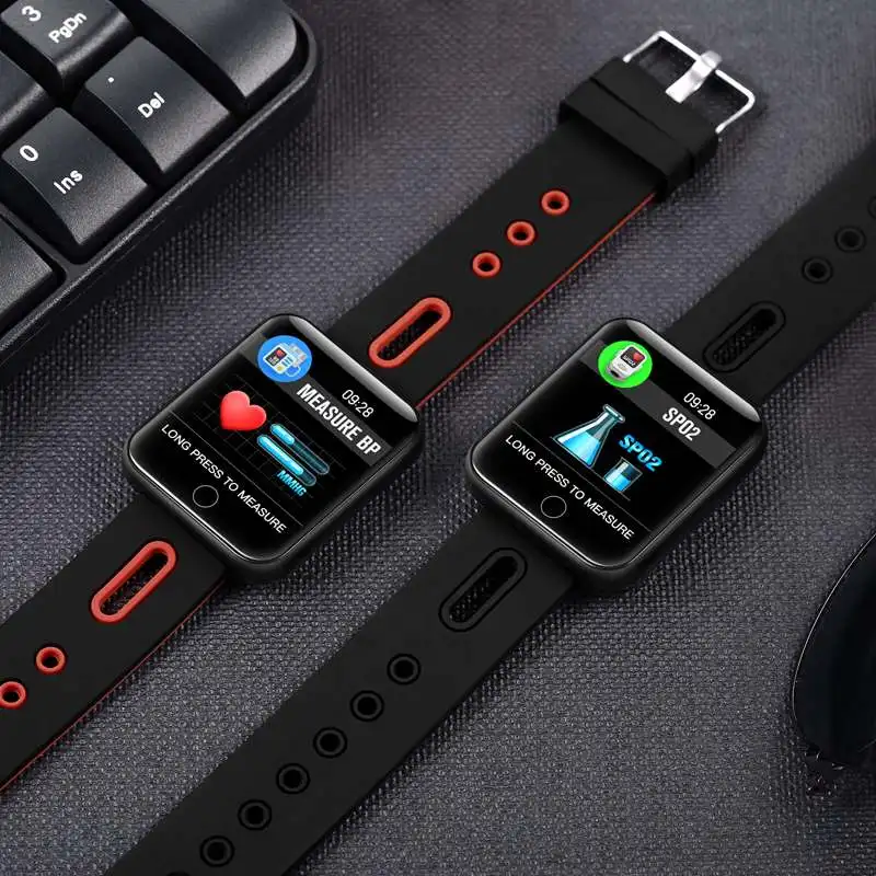 Новый XM 01 1 3 ''ips Цвет экран Smartwatch Водонепроницаемый Музыка Управление крови