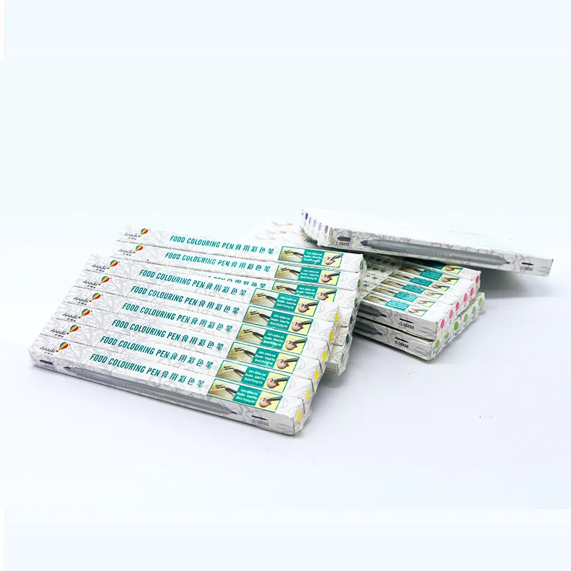 1 набор цветной пищевой ручки съедобные пигментные краситель цвет ings паста торт
