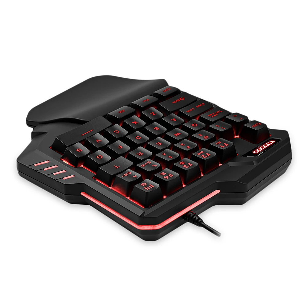 G92 Проводная игровая клавиатура мембранные клавиатуры с RGB светодиодный