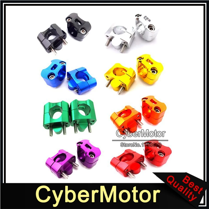 Алюминиевый зажим для руля CNC переходник конический толстых рулей 1 1/8 дюйма 28 мм