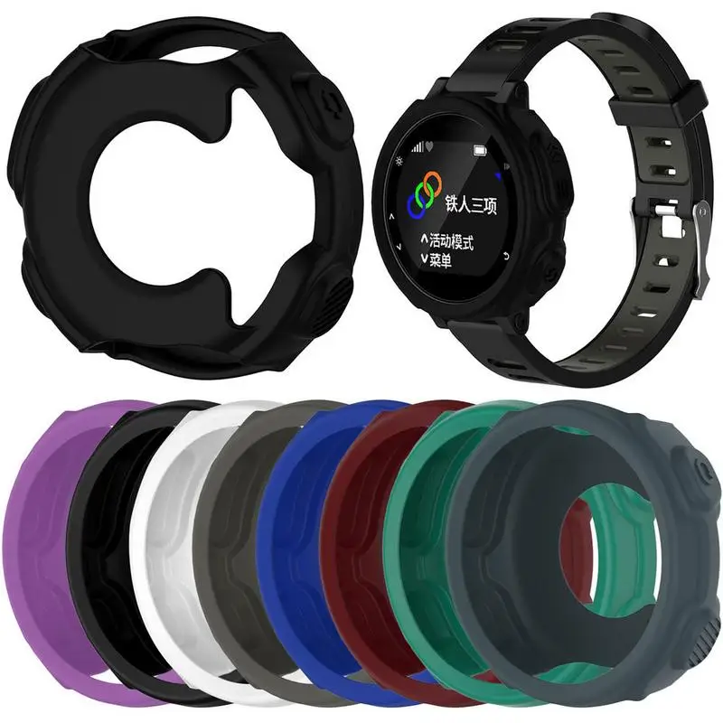 2019 новый высококачественный силиконовый браслет защитный чехол для Garmin Forerunner 235