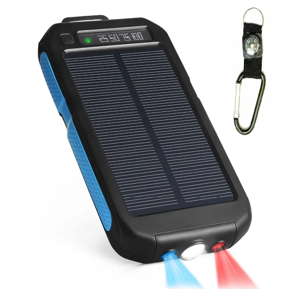 500000 мАч Dual USB водостойкое солнечное зарядное устройство солнечный power Bank 2018 Новое