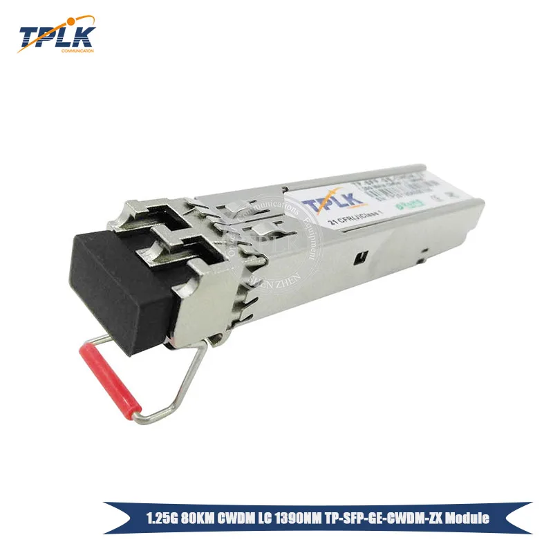 Горячая продажа 1 25G 80KM CWDM LC SFP модуль приемопередатчика длина волны 1310-1430NM
