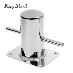 Морской 316 из нержавеющей стали одиночный крест Боллард лодка яхты швартовка скоба