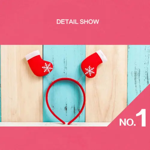 Merry Christmas Women Girl Hair Band Headband Reindeer Snowman Xmas Party Supplies for New Year Accessories |