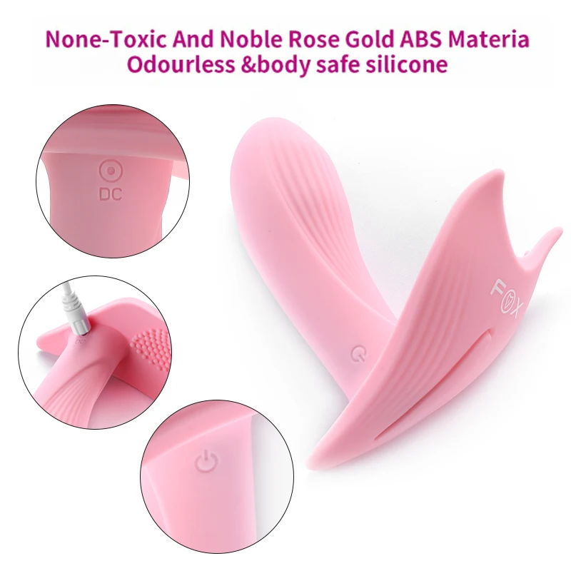 Женские G Spot Butterfly Вибратор трусики секс ферменные вибрирующие одежда с