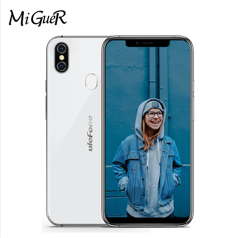 Ulefone X Face ID Беспроводная зарядка 5 85 &quotHD + Android 8 1 MT6763 Восьмиядерный 4 Гб 64 двойная