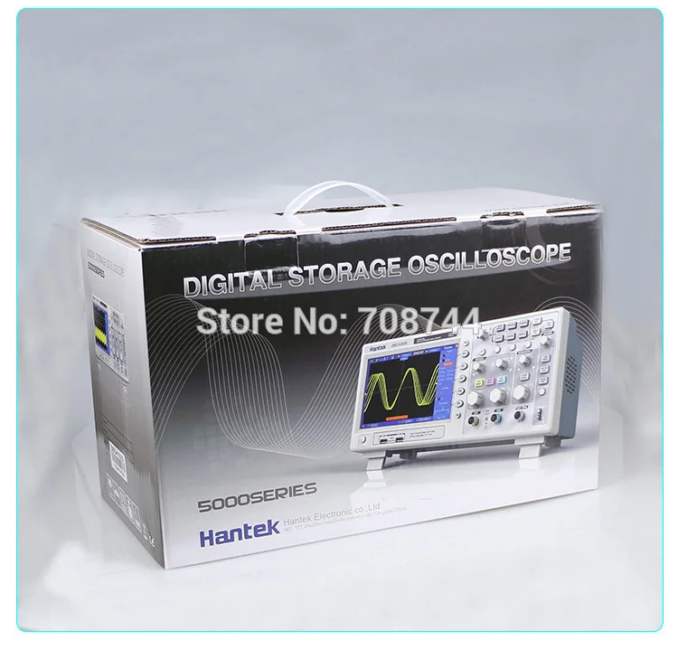 Hantek 2 in1 цифровой осциллограф DSO4072S DSO4102S DSO4202S 70 МГц 100 200 2CH 1GSa + Натяжной канат длиной